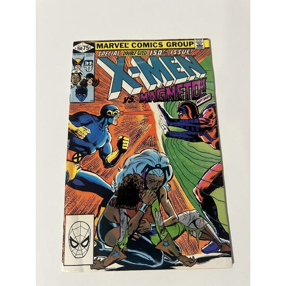MARVEL COMICS X-MEN Vs MAGNETO #150 anniversary 1981 BRONZE AGE - Picture 1 of 13